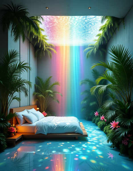 surreal tropical bedroom - v1.0