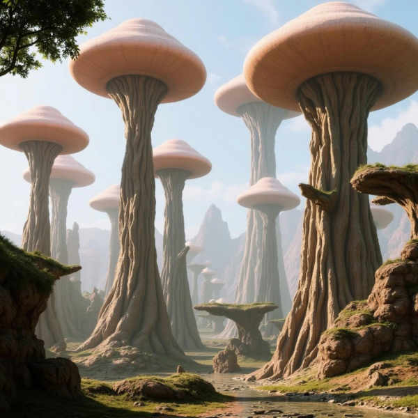 Fantasy Landscapes (FLUX) - flux v1