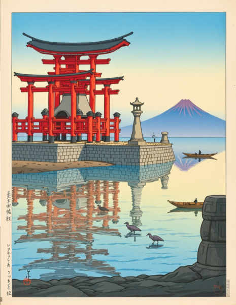 Hasui Kawase Style - FLUX