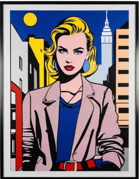 Pop Art - Roy Lichtenstein Style - SDXL 1.0 - v1.0