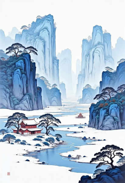 DL_Chinese Style Landscape_Landscape Image Generation - v1.0
