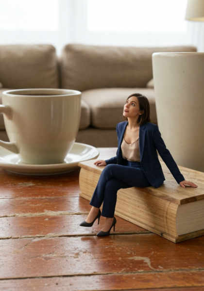 Miniature Person - Honey, I shrunk... myself? - SDXL