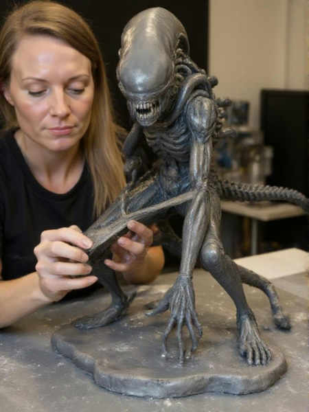 Clay sculpture - Flux1.D (Lora mix possible) - v1.0