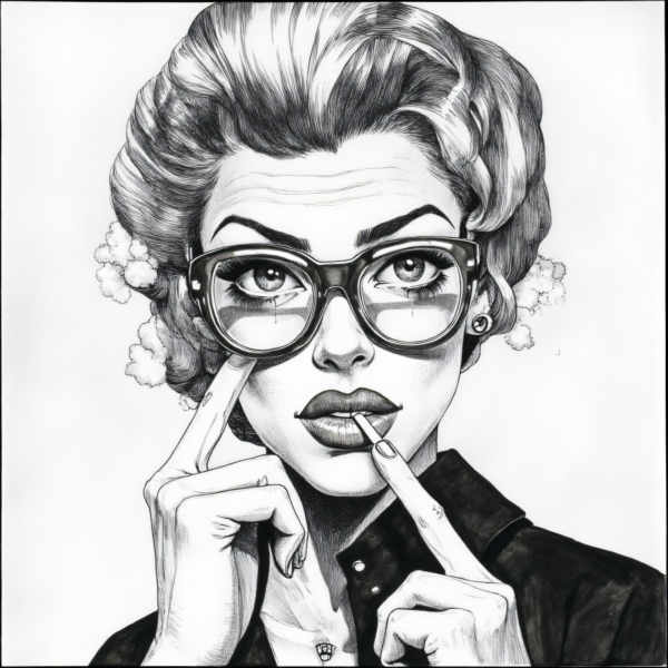 Monochrome Graphic Etching (SD1, SDXL, Pony, Flux) - Flux