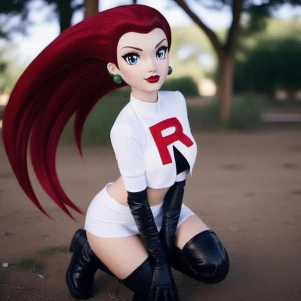 Jessie - Team Rocket - Pokemon - SDXL Realistic & Anime - v1.0