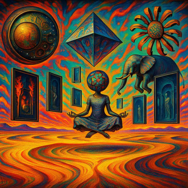 Dalí's Levitation Dream - SDXL