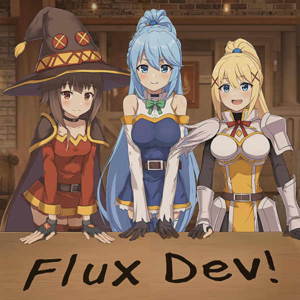 Konosuba Aqua Darkness Megumin Flux Dev - v1.0