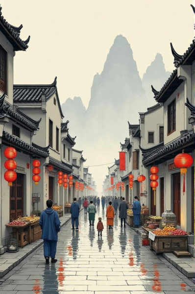 E_Restoration Of Chinese-Style Street Scenes_Ancient Street Scene Generation - v1.0