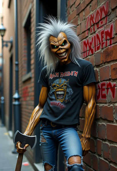 Iron Maiden Style (Flux) - V1