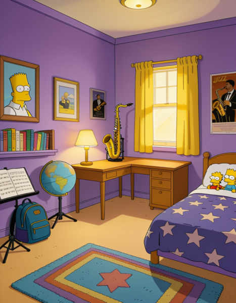 Lisa Simpson bedroom - v1.0