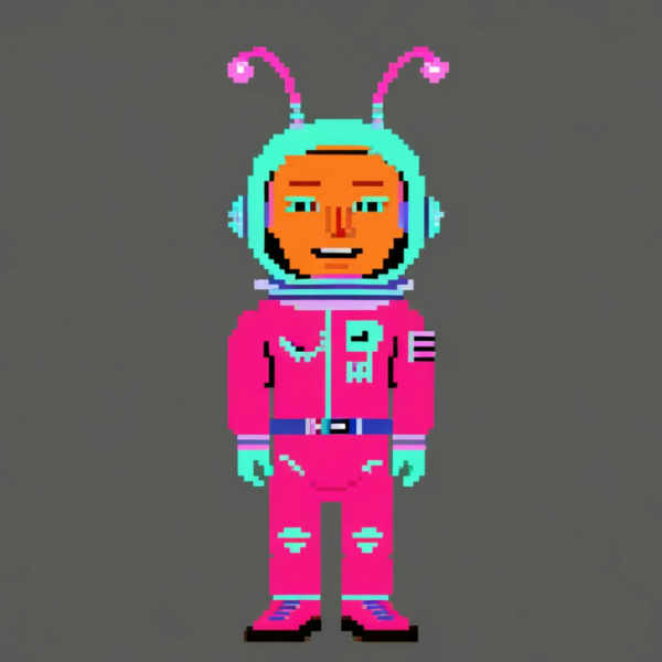 SDXL Retro Pixel People - v1.0