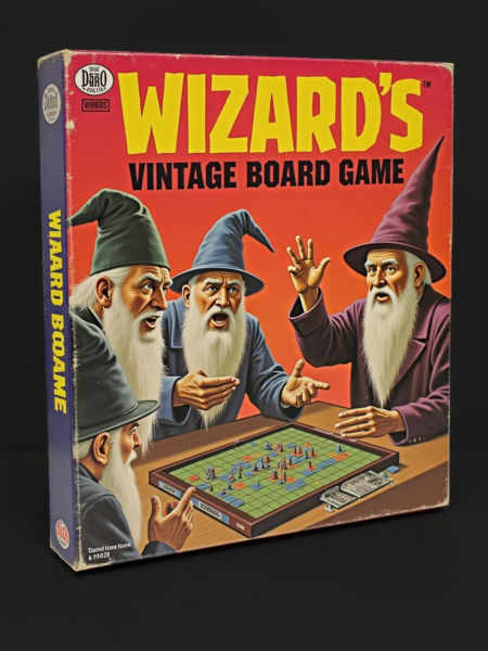 Wizard's Vintage Board Games - FLUX