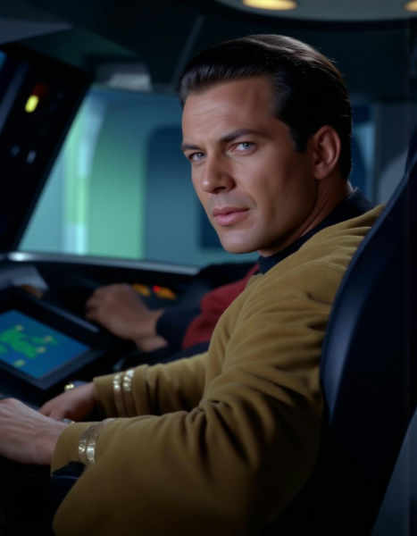 Star Trek TOS Cinematic Style - Flux/SDXL/Pony - v1 Flux