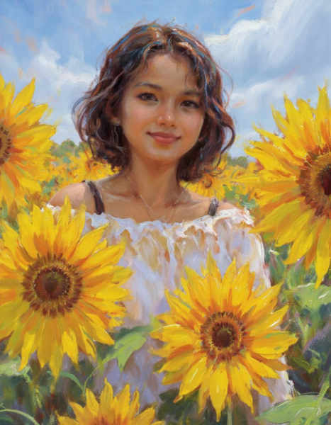 Vibrant Oil Painting - v1.0