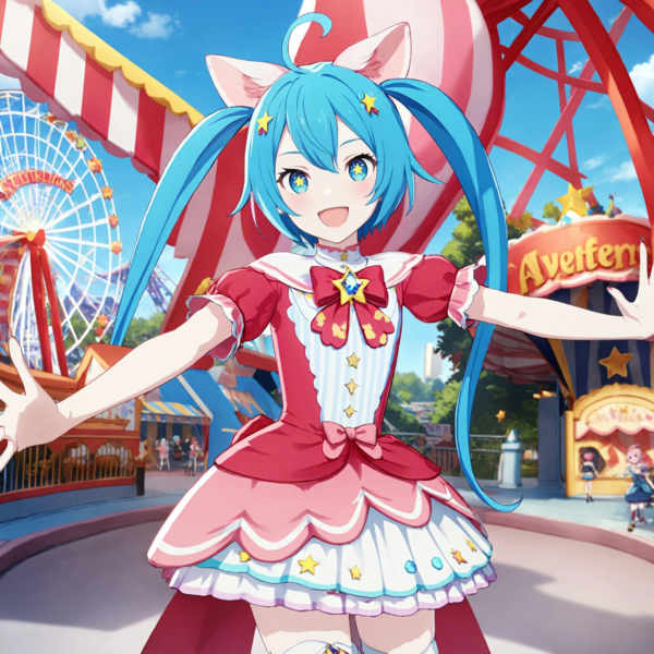 Wonderlands x Showtime Miku (Brandnew Style) / Project SEKAI - AnimagineXL V3.1