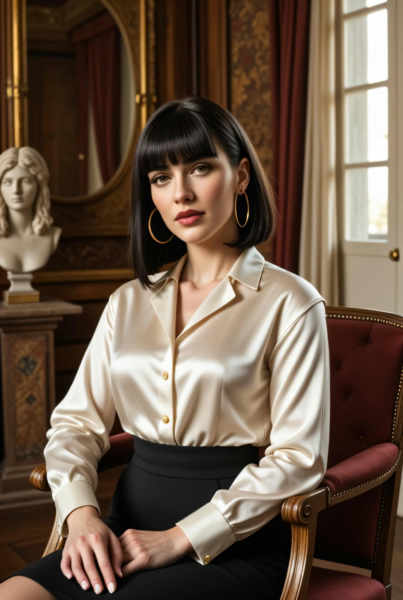 Livia Foxx 🇮🇹 - Original Character | Young Woman with Bangs - V1