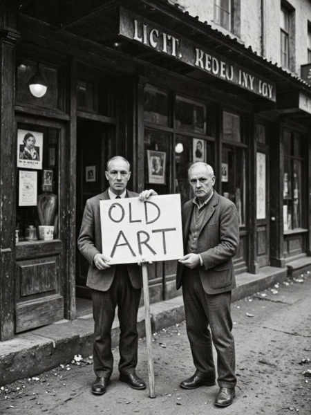 Old Art - CE - SDXL & Flux - V01 - Flux.1 D