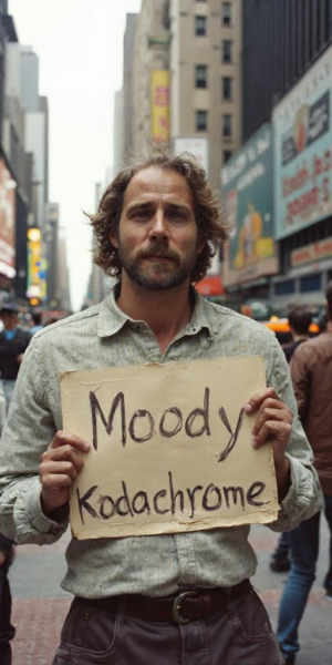 Flux LoRA - Moody Kodachrome - v1.0