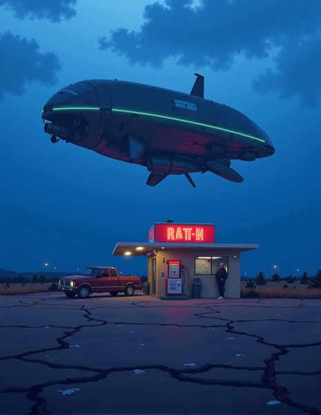 Simon Stålenhag Style - FLUX