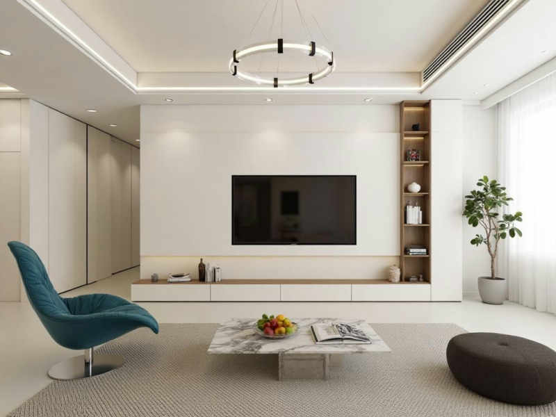 A_Modern Minimalist Design_Living Room Scene Setup - v1.0