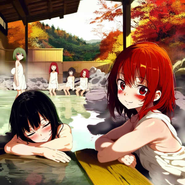 Onsen Type2 (Anime, Multiple Girls) IL ANIMAGINE - v2 Animagine
