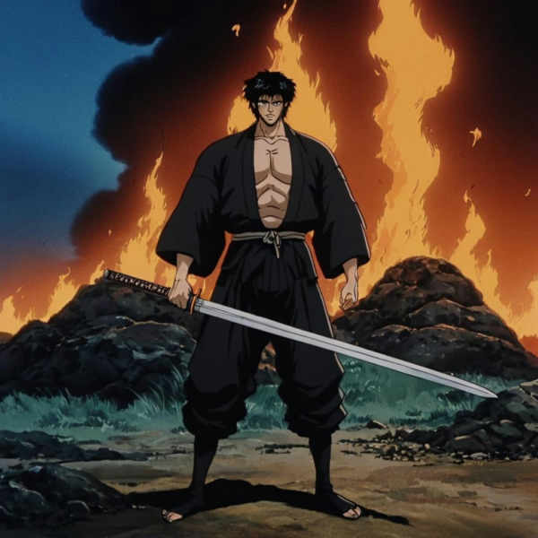 Ninja Scroll 1993 style F1D + XL - Ninja Scroll XL v1.0