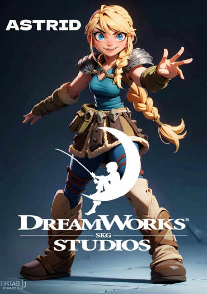 Astrid Hofferson - 2 Versions - (How To Train Your Dragon) - | XL PONY | SD 1.5 | - by YeiyeiArt -