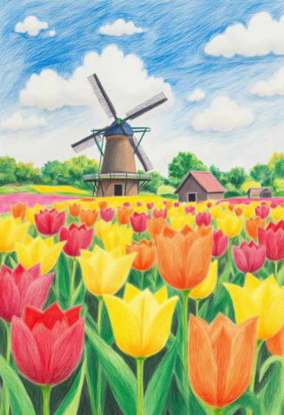 Colorful Crayon - FLUX - v1.0