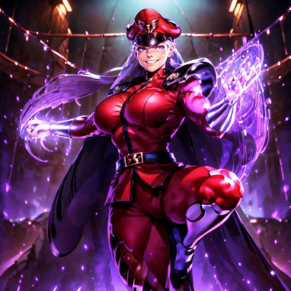 M. Bison (Female) + Evil Cammy from Street Fighter | Pony / SD1.5 - v1.0 Female Bison | SD1.5