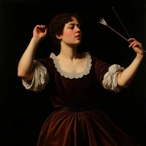 Caravaggio Baroque Painting - V1