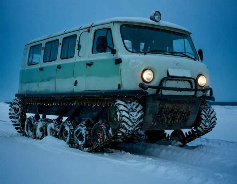 The Legend of Russian Roads: UAZ Bukhanka - v1.0