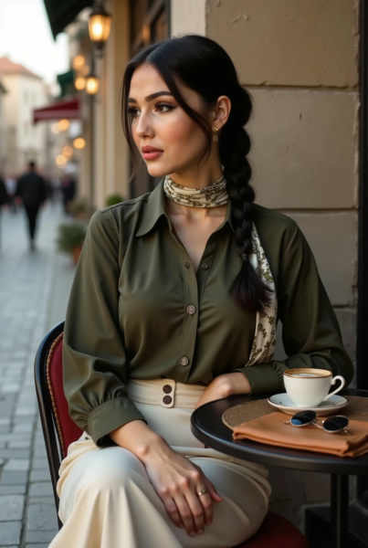Dilnoza Foxx - Original Character | Young Uzbek Woman - V1