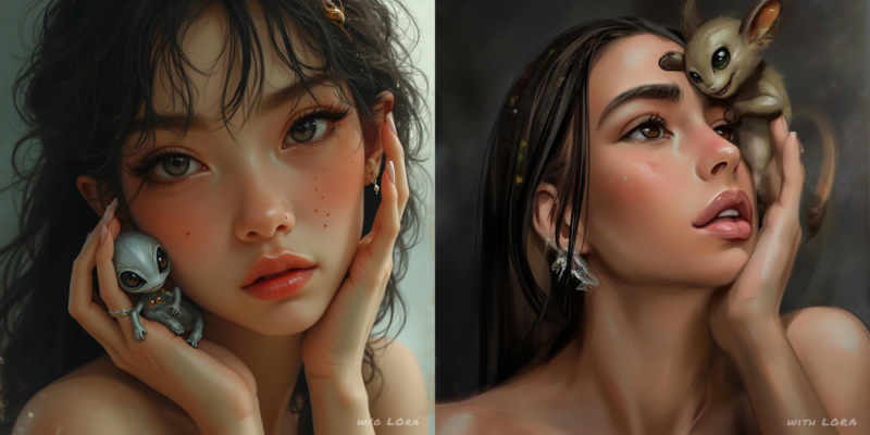 Digital Art style for Flux - v1.0