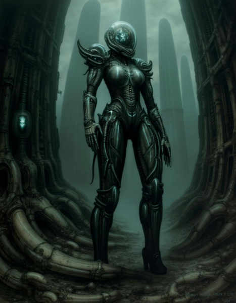 Artwork of H.R. Giger (Flux) - V4