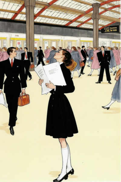 Fashionista Style (René Gruau/Niji Anime) - Creative