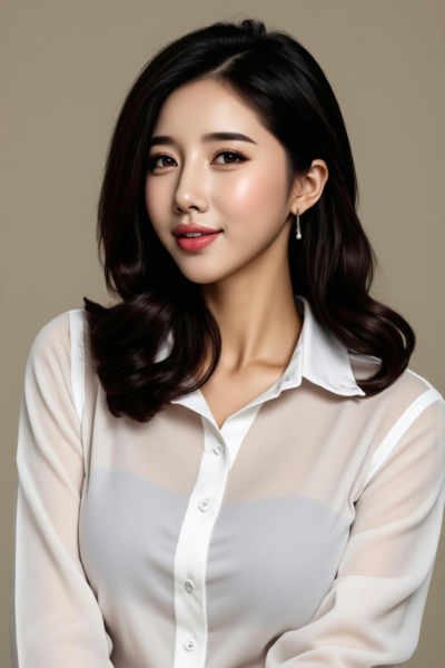 Virtual Asian Female Character 17 - Flux v3.0