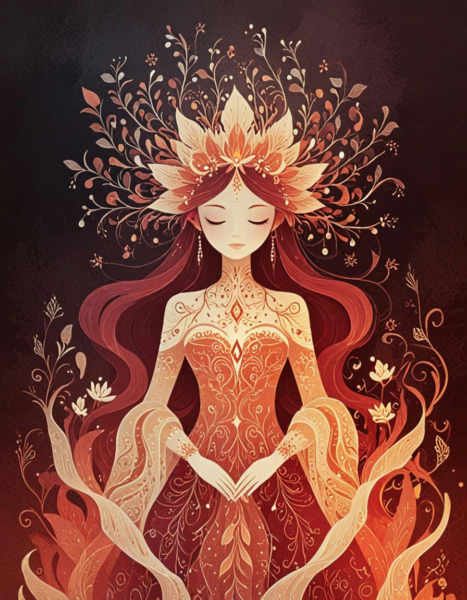 Art Nouveau Carmine - 135_a6