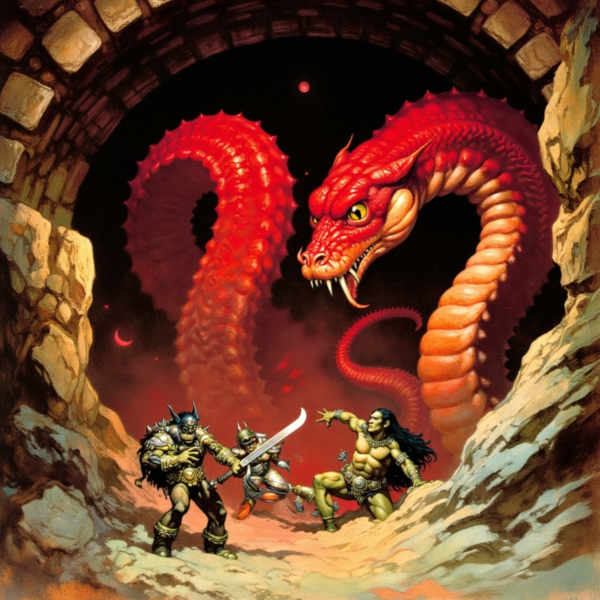 Frank Frazetta Fantasy Art Style-GMR - Frank Frazetta Fantasy Ar