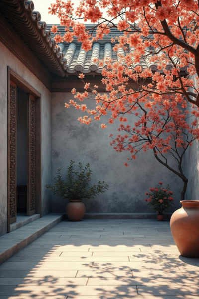 DR_Traditional Chinese Courtyard Scene_Courtyard Atmosphere Creation - v1.0