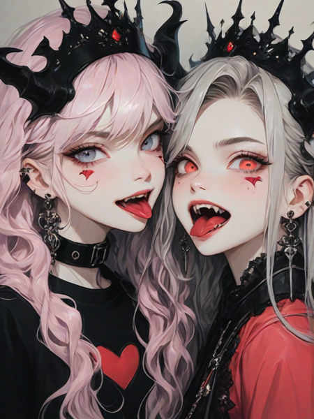 Tongue Out/Ahegao - SDXL