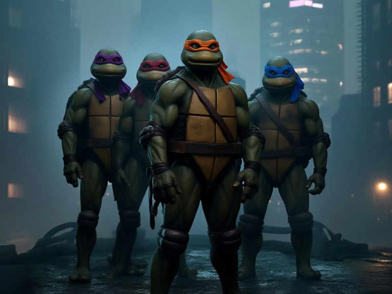 TMNT_AIO_Flux - v4 Real and DigitalArt