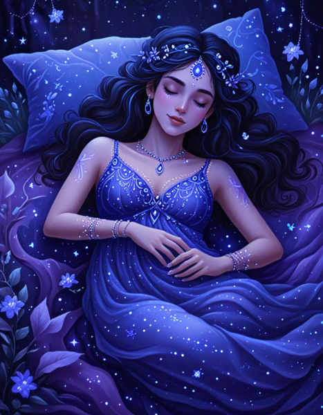 Celestial Blue Night Style - X14_h2