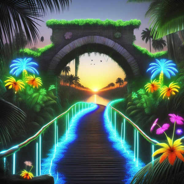 Bioluminescent World - Glowing Realms