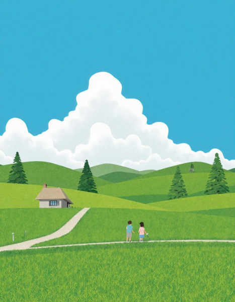 Minimalist Landscape - Flux1-Dev