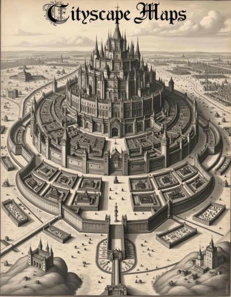Cityscapes: Maps and Sketches - v1.2 Baroque cartography