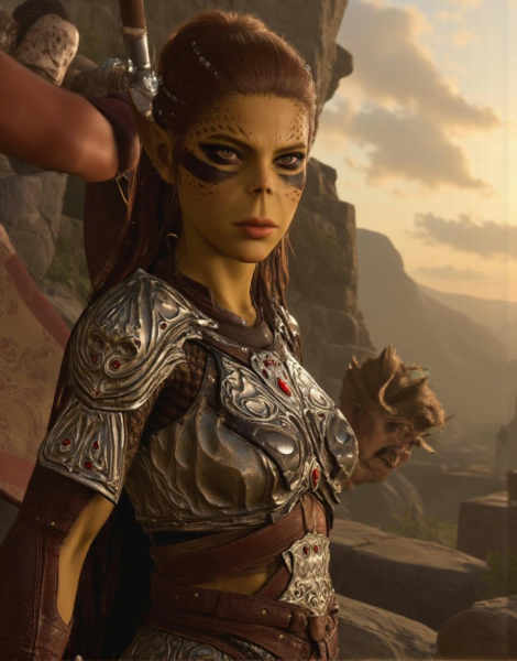 BG3 Character Pack - Flux - Lae'zel