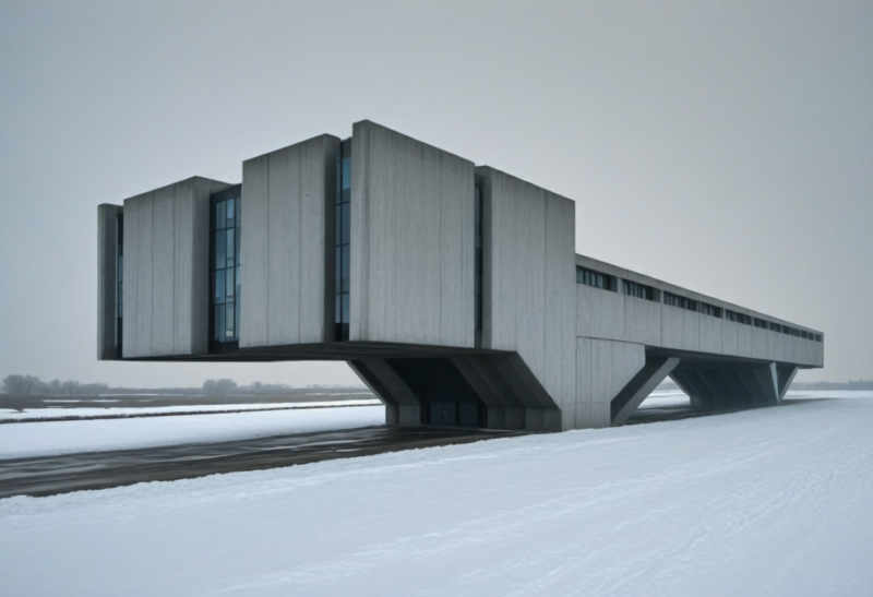 Brutalist Boxy (Buildings) (SDXL) (AD) - v1.0