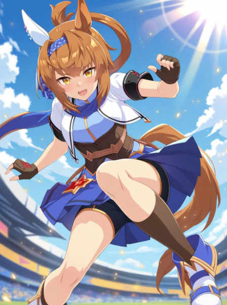 Furioso(umamusume)_XL & PONY & ILL - Animagine_v1.01