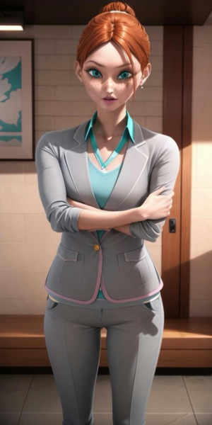 Caline Bustier, Ladybug, Miraculous. Different models and attires. - 🟤 Civilian (SD1.5)