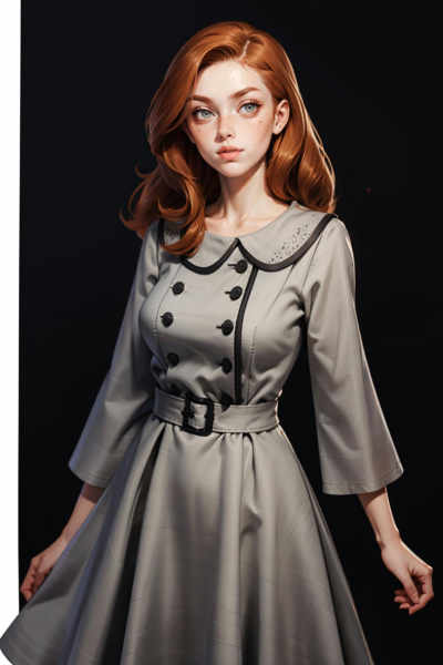 Vintage Grey Dress - v1.0
